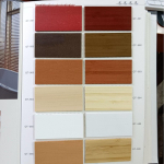 Retro tahke puidust ribakardinad kodu v&otilde;i kontori jaoks - pimendav p&auml;ikesekaitse elutuppa, r&otilde;dule, magamistuppa ja kabinetti Custom Wide Tape Size