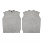 Corteiz Trendikas Villane T&otilde;mblukuga Kampsun - Ameerika Retro T&auml;nav Hip Hop Unisex Jakk Small
