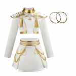 Lapsed T&uuml;drukud Kpop Rumi Zoey Mira Cosplay Kost&uuml;&uuml;m Halloween Karneval Jahimehed Lava Kost&uuml;&uuml;m Parukas &Uuml;likond Peo Rollim&auml;ngu R&otilde;ivad 110