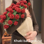 Loominguline 60cm Roosikimbu Tekid Valmisprodukt Heegeldatud Tekk Lillekimbu Tekk Kingitused