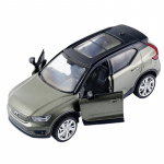 2021 Uus 1/32 Sulamist VOLVO XC40 MAASTURI Diecast Mudel M&auml;nguautod Heli Valgus T&otilde;mmatav Auto S&otilde;idukite M&auml;nguasjad Lastele roheline