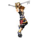 UDF Ultra Detail Figure 784 KINGDOM HEARTS II umbes 96mm valmis figuur Ei. SORA, pikk, mitte-m&otilde;&otilde;tkavas, v&auml;rvitud,