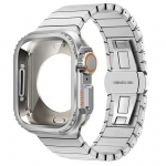 Metallkorpus+Roostevabast terasest rihm Apple Watch Band Ultra 3 2 49mm 11 10 46mm jaoks Kaitsekate Uuendus Iwatch 9 8 7 SE 45mm 44 49mm (Ultra 3 2 1) h&otilde;be