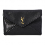 Saint Laurent Ysl Cassandre Logo Kett-&Otilde;larihm Lambanahast &Uuml;mbrik-Risti-Keha Kott Naiste kotid Must 847638-AACYT-1000 Gift Set(Basic Set+Box+Shopping Bag)