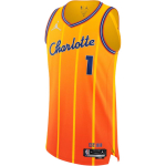 Jordan Charlotte Hornets LaMelo Ball 2025/26 Autentne S&auml;rk NBA City Edition Niiskust Imav Spordis&auml;rg Varrukateta Korvpall Tank Top HM6087-820 M orange