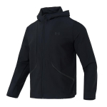 Under Armour Moekas Kootud Kapuutsiga Tuulejope Meeste Jakk 6014621-001 S black