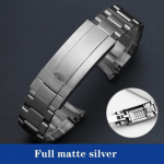 K&auml;ev&otilde;ru Rolex explorer Ditongna Diver rohelisele mustale veekoletise kuningale 20mm 904L T&auml;isterasest kellakett 20mm