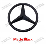 2025 Kuum Mercedes Benzi jaoks 188MM 210MM ABS Auto Esiv&otilde;re Embleemi Kleebis Kate Embleemi Tarvikud Mercedes Benzi AMG W jaoks 210mm matt must v&auml;rv