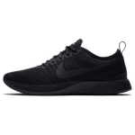 Nike Dualtone Racer Cushioning, Wear Resistant Low top Running Shoes Women's Black 917682-005 37.5
