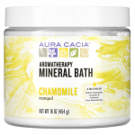 Aura Cacia, aroomiteraapia mineraalvannipomm, rahulik kummel, 16 untsi (454 g)