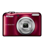 Nikon digikaamera COOLPIX A10 5x optiline Aku A10RD Punane, Suum, 16,14 megapikslit, Kasutatud, punane