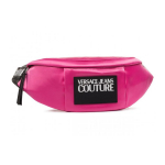 Versace Jeans Couture Logo Tr&uuml;kiga T&otilde;mblukuga Kangast Crossbody V&ouml;&ouml;kotid Naiste kotid Magenta E1VVBBT8-71420-401 Basic Set (Bag+Dust Bag)