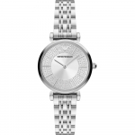 Emporio Armani Gianni T-Bar H&otilde;bedane Roostevabast Terasest Naiste Kvartsikell AR11445 h&otilde;be
