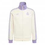 Adidas Originals S&uuml;gis/Talv 2024 Real Madrid Treeningjakk Wonder White/Purple IY0058 M