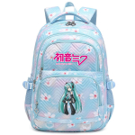 Anime Hatsune Miku Prinditud Koolikott &Otilde;pilane Teismeline Raamatukott Poisi T&uuml;druku Naiste Suure Mahutavusega Veekindel Seljakott Reisimiseks Mochila Escolar