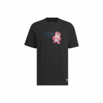 adidas x Strawberry Bear koost&ouml;&ouml; koomiksimustriga T-s&auml;rk meestele must M