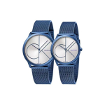 CK/Calvin Klein kvartsikell roostevabast terasest rihm 40 mm ja 35 mm h&otilde;bedane sihver 30 m veekindel unisex-kellad K3M52T56/K3M51T56 Silver Dial