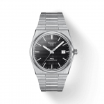 Tissot Roostevabast terasest musta sihverplaadiga meeste moekell T137.407.11.051.00 must