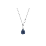 Swarovski veetilga ripatsiga kaelakee Naistele kaelakee Tume-sinine 5161688 Ink Blue,F