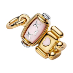 Pandora Kaubam&auml;rgi Logo Sterling H&otilde;bedast Ripats Naiste ripats Kuldne 763441C01 Box