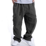 Suures suuruses kottis p&uuml;ksid meeste mitme taskuga pikad p&uuml;ksid Tactical cargo p&uuml;ksid matka Khaki vabaaja p&uuml;ksid XXXL