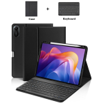 Kaitse&uuml;mbris Redmi Pad 2 11-tollisele, Eemaldatav Bluetooth-klaviatuuriga &uuml;mbris Redmi Pad 2 11-tollisele, pliiatsihoidjaga Redmi Pad 2 11-inch&French black