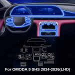 OMODA 9 SHS 2026 2026 2026 jaoks PPF Kaitsekile Auto L&auml;bipaistev TPU LCD GPS Navigatsioon K&auml;igukastiPaneel Keskkonsooli Tarvikud