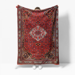 Luksuslik p&auml;rsia stiilis villatekk Vintage etniline dekoratiivne vaip Viska voodi diivani kate Kodu sisustus Padi Kingitus 75x100cm