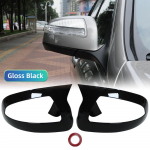 Mercedes Benz C-klass W204 S204 Viano Vito W639 ML W164 2007-2014 jaoks Must s&uuml;sinikukiudude v&auml;limusega tahavaatepeegli korpus Kate Tarvikud