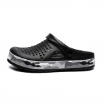 Kaubam&auml;rk Clogs Meeste sandaalid vabaajajalatsid EVA Kerged Sandles Unisex v&auml;rvilised kingad suveks rannaks Zapatos Hombre 40 must