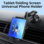 Autotableti hoidik pika varrega iminappkinnitusega iPad Pro Air 4-13-tollisele Xiaomi tahvelarvutile SUV-i veoauto esiklaasi akna jaoks gray