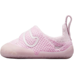 Nike Swoosh 1 Abrasion Resistant Low top Toddler Shoes Pink Infant And Toddler FB3244-601 23.5 white