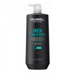 &Scaron;ampoon-du&scaron;igeel - Goldwell - Dualsenses men - 1000ml - K&otilde;ikidele juukset&uuml;&uuml;pidele - Energiseeriv