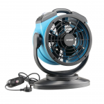 XPOWER FM-68 Mitmeotstarbeline Vibreeriv Niisutav &Otilde;huringlusti V&auml;listingimusteks Suure Kiirusega K&uuml;lm Aksiaalventilaator Link Veevoolik 37.5x21x48.3CM