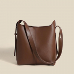Vintage Designer Bucket Bag Kunstnahast k&auml;ekotid naistele &Otilde;lakott Casual Brand Naiste Messengeri kandekott