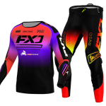motokrossi k&auml;igukomplekt lastele 4 5 6 7 8 9 10 11 12 13 aastat Noor laps Mootorrattapoiss t&uuml;druk Jersey Pant Kits v&otilde;istluskost&uuml;&uuml;m Off-road Enduro MX MTB M-22 purple