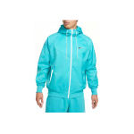 Nike Kootud Voodriga Graafilised &Uuml;hev&auml;rviline Mugav Moodne Vastupidav Vabaaja Pikkade Varrukatega Jakk Meeste jakid Sinakasroheline FN3043-345 S blue