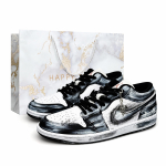 Jordan Air Jordan 1 Castle Dragon, Spetsiaalne Ostukott Kulumiskindlad Vintage Korvpallijalatsid Unisex 553558-165(Team920-BOX) 36.5