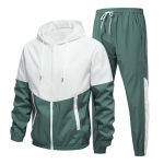 Meeste dressipluusid Vabaaja Jooksudressid Kapuutsiga Spordiriietus Jakid Ja P&uuml;ksid 2-osalised Komplektid Hip Hop Jooksmine Spordidress XXXXL gray