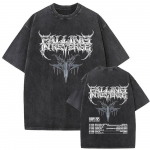 Pestud Vintage Falling in Reverse EUROOPA 2025 Tuuri T-s&auml;rgid Mehed Naised Rock Gooti &Uuml;legabariidilised T-s&auml;rgid Vabaaja Puuvillane Retro T-s&auml;rk S mitmev&auml;rviline