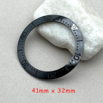 Mod 41mm*32mm Keraamiline Kellaraami Sisestusr&otilde;ngas Sobib Seiko Prospex Sarja New Samurai Meeste Kellakorpus Remondiosad A1