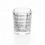 Leeseph klaasist kohvi m&otilde;&otilde;tetass kaaluga BCnmviku Espresso Shot klaaside m&otilde;&otilde;tetops vedel raske klaas, 60ml 2oz (as the picture,60ml 2oz)
