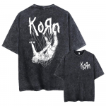 Pestud Vintage Rockib&auml;ndi Korn Falling Away From Me T-s&auml;rk Kolju Prindiga T-s&auml;rgid Mehed Gooti T-s&auml;rk Meeste &Uuml;le suuruse T-s&auml;rgid S mitmev&auml;rviline
