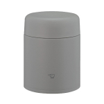 Zojirushi supipurk 400ml kauss toit kuum v&otilde;i n&otilde;udepesumasin lihtne sujuv laia pilvehall (Suur suurus) [Hoiab k&uuml;lma] Ohutu, Puhas, Kaas, Suu, SW-LA40-HM gray