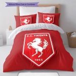 Twente voodipesu Tekikomplekt Tekikott Padjap&uuml;&uuml;r Kodu kaunistus S&uuml;nnip&auml;evakingitus (1 * tekikott + 2 * padjap&uuml;&uuml;ri, ilma s&uuml;damikuta) 135x200cm red