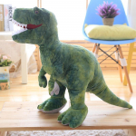 Kuumad 50cm-80cm Armsad Simulatsioonidinosaurusest Pehmed M&auml;nguasjad T&auml;idisloomad Pehme Dinosauruspadi Tyrannosaurus Rex Nukk Poisid T&uuml;drukud Kingitused 60cm