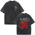 Pestud Vintage Rapper Bad Bunny T-s&auml;rk Debi Tirar Mas Fotos DTMF Maailmatuuri T-s&auml;rgid Meeste Naiste Mood Hip Hop Retro T-s&auml;rgid 2XL