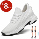 Suvised liftiga spordijalan&otilde;ud suurematele suurustele Meeste k&otilde;rgust suurendavad kingad Naiste sisetallad 8CM peidetud kontsaga sisemist k&otilde;rgust lisavad kingad 36 black