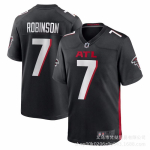 NFL Atlanta Falcons Jalgpallis&auml;rk Cousins 18 Robinson 7 Valge Must L&uuml;hike Varrukas Puuvill V-kael Unisex Spordir&otilde;ivad XXL