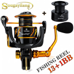 Spinningurullid Spinning kalastusrull 13 +1 BB Kerge kaal, &uuml;lisujuv, v&otilde;imas paadip&uuml;&uuml;giks SG1000